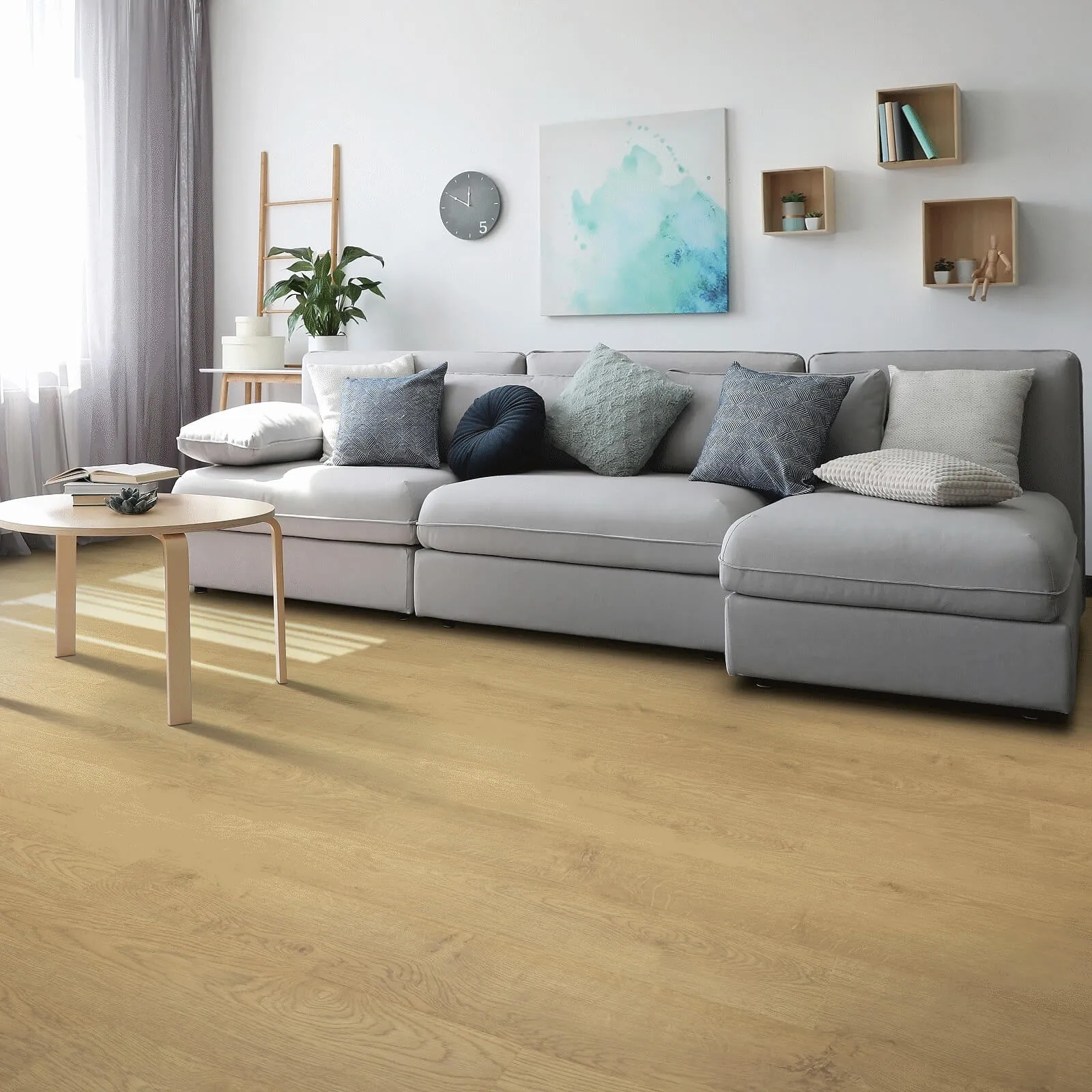 Living room laminate flooring | Carpet Empire Plus